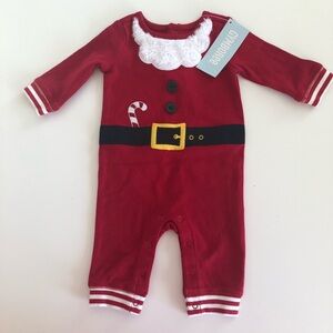 Gymboree Santa body suit NWT